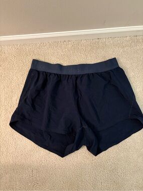 Outdoor Voices Navy Athletic Shorts